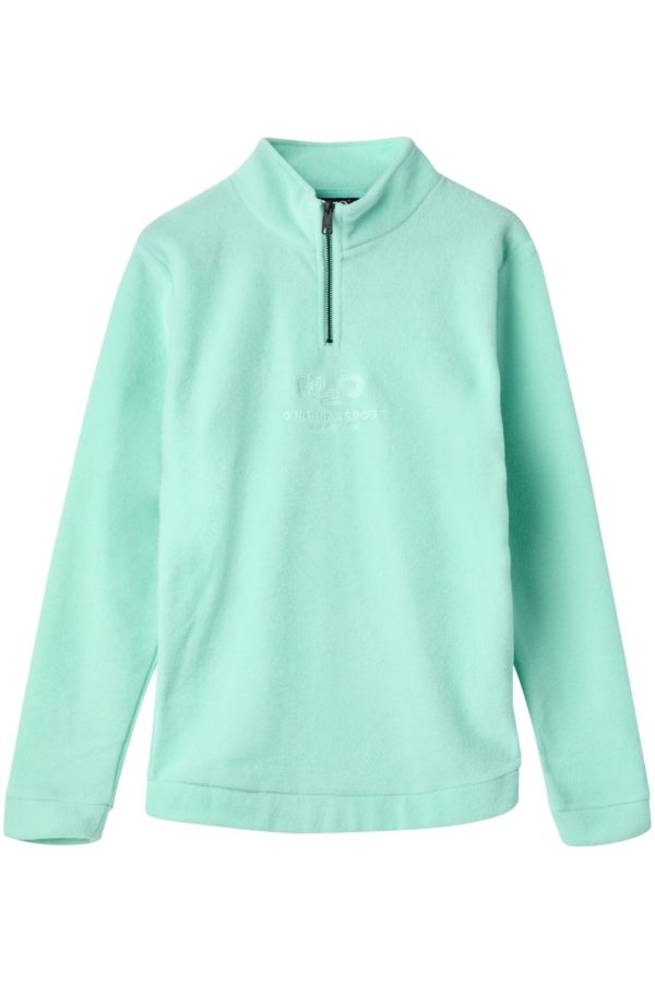 H2O - Blåvand II Fleece Half Zip - Pastel Green Fashion