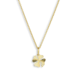 Jane Kønig - Reflection Clover Pendant - Forgyldt Online