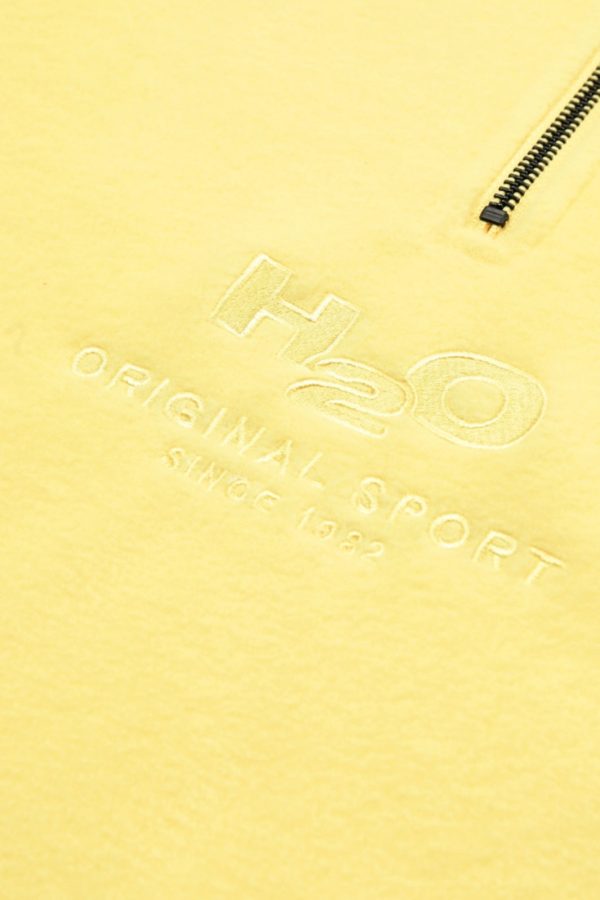 H2O - Blåvand II Fleece Half Zip - Pastel Yellow Discount