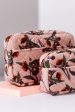 Fan Palm - Beauty Bag Velvet - Rose Hibiscus Online Hot Sale