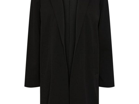 Pieces - Pcnula Ls Blazer - 4270713 Black Supply