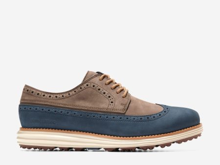 Men s ØriginalGrand Wingtip Oxford Golf Shoe For Discount