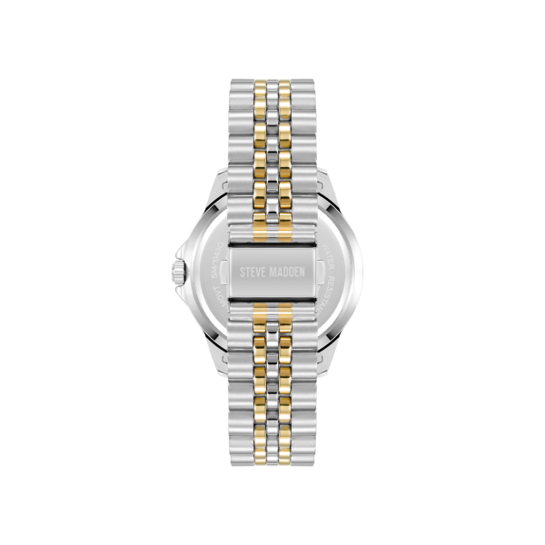 STATEMENT WATCH SILVERGOLD BLACK Fashion