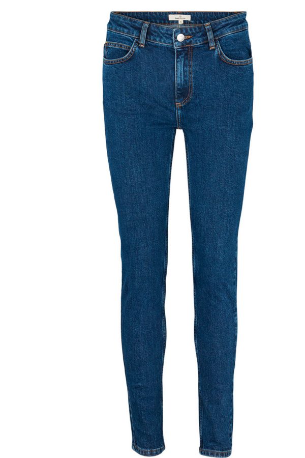 Basic apparel - Eve Jeans - Mid Blue Sale