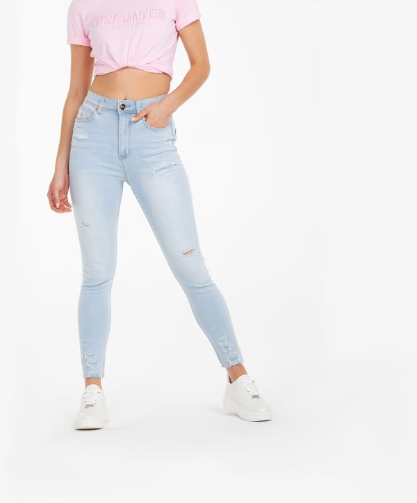 MADDEN SKINNY LIGHT WASH INDIGO Discount