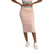 EMMA NUDE TUBE SKIRT Cheap