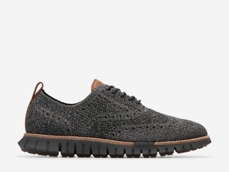 Men s ZERØGRAND Remastered Stitchlite™ Wingtip Oxfords For Cheap