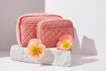 Fan Palm - Beauty Bag Velvet - Rose Velvet Online Hot Sale