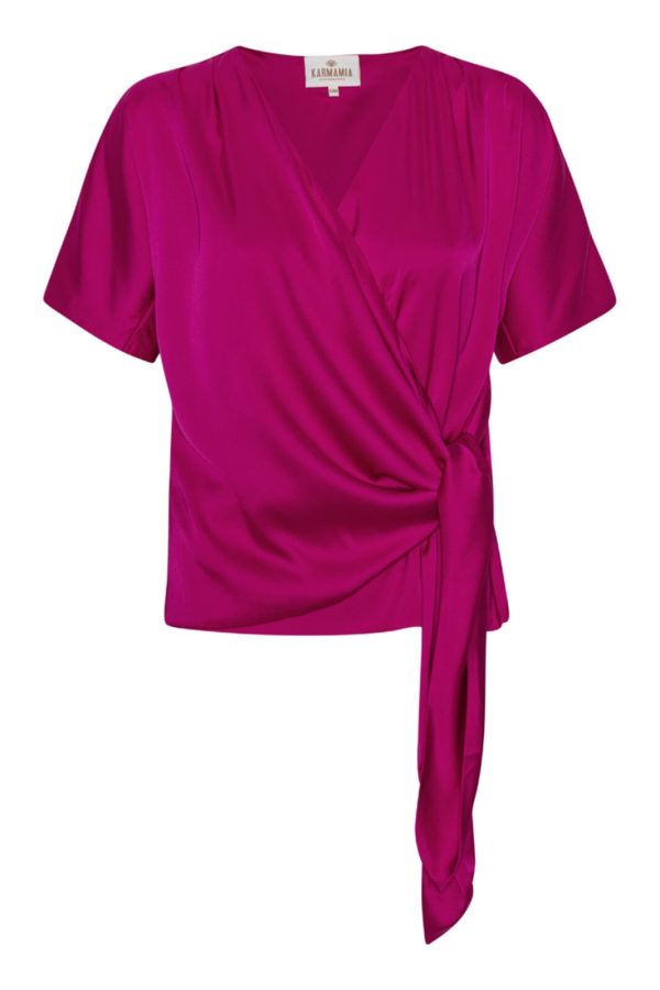 Karmamia - Dagmar Blouse - Rose Violet For Cheap