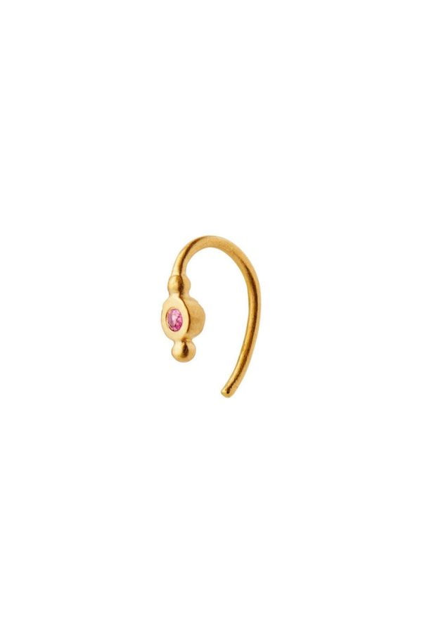 Stine A - Petit Bon-Bon Pink Zircon Earring - 1005-02-S-Pink Supply