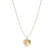 Jane Kønig - Reflection Heart pendant - Forgyldt Fashion