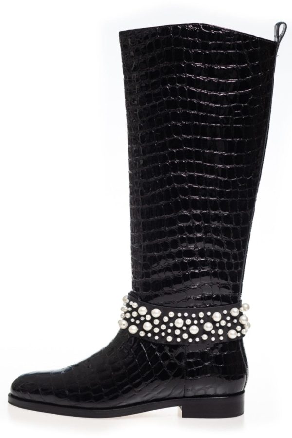 Copenhagen Shoes By Josefine Valentin - Lady Boot - Black For Sale