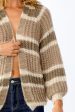 Noella - Vera Knit Cardigan - 930 Brown Camel Sand Online Hot Sale