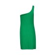 CHLOE EMERALD A-SYMETRICAL DRESS Online Hot Sale