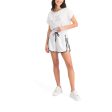 LEXI WOMENS KNITTED SHORTS WHITE on Sale