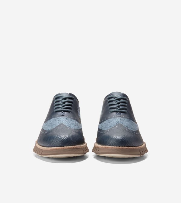 Men s ZERØGRAND Remastered Embrostitch Wingtip Oxfords Supply