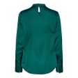 Karmamia - Tara Blouse - Dark Green For Cheap