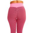 BODYCON SCRUNCHED LEGGINGS PINK Online now