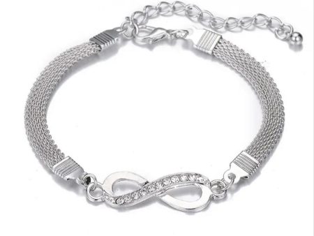 Unisex - Infinity Bracelet Hot on Sale