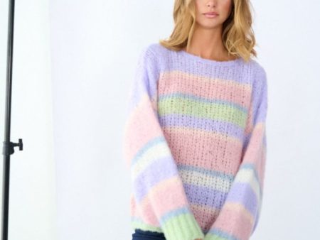 Noella - Rona Ella Knit Sweater - 904 Soft Pastel Mix on Sale