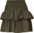 Forudbestilling - Neo Noir - Carin R Skirt - Army on Sale