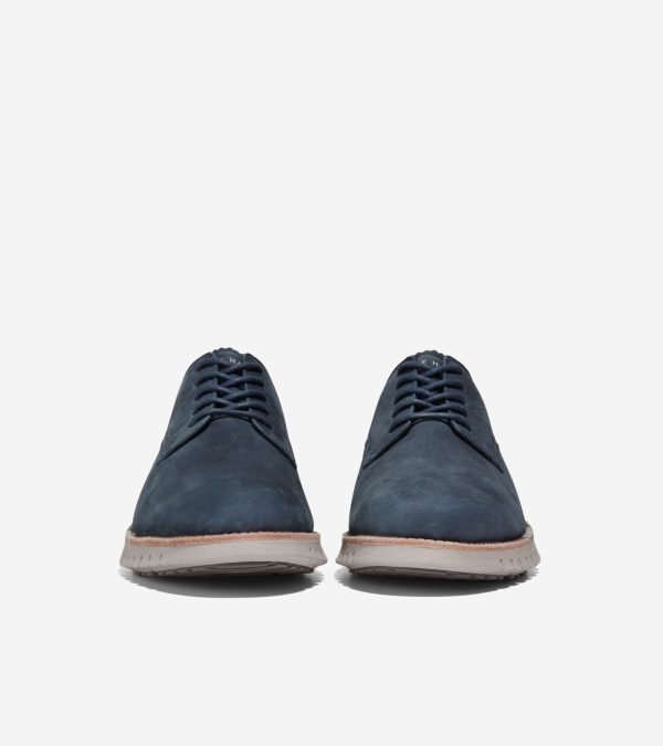 Men s ZERØGRAND Remastered Plain Toe Oxfords Online now