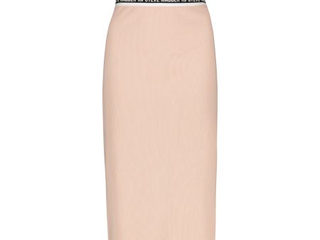 EMMA NUDE TUBE SKIRT Cheap