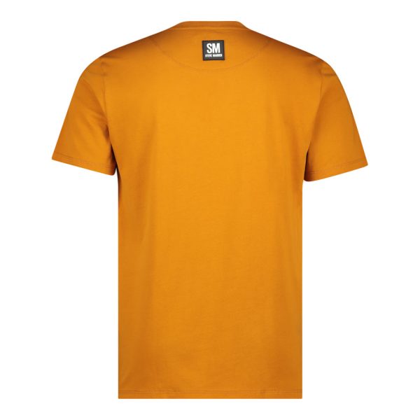 COOPER MENSWEAR LOGO CREW NECK TEE GOLD For Sale