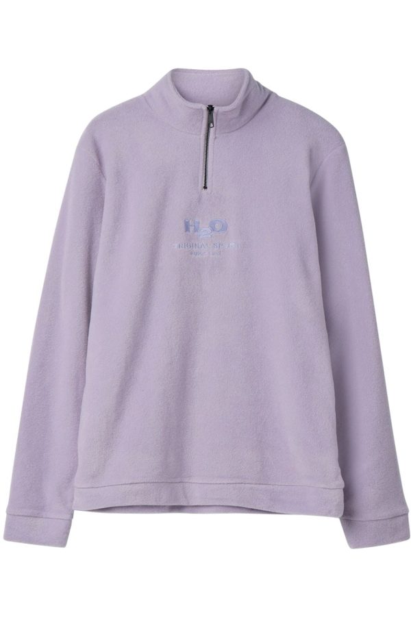 H2O - Blåvand II Fleece Half Zip - Lilac For Discount