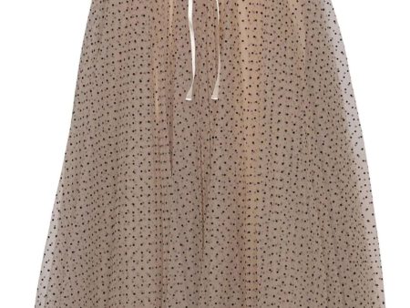 EMM Copenhagen - Daisy Skirt - Tan With Black Dots For Cheap