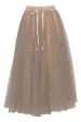 EMM Copenhagen - Daisy Skirt - Tan With Black Dots For Cheap