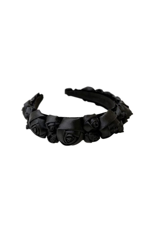 Black Colour - Bcnatasha Blossom Headband - Black Fashion