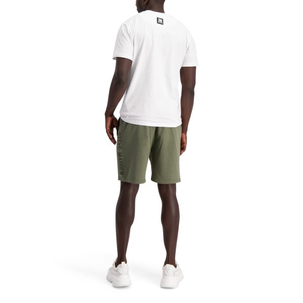 HUNTER MENSWEAR JOGGER SHORTS FATIGUE GREEN Fashion