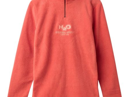 H2O - Blåvand Ii Fleece Half Zip - 2051 Pumpkin Hot on Sale