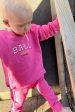 Ball X Molly&My - Baby Sweatsuit L. Taylor - Bubblegum For Discount