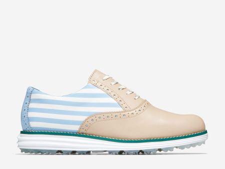 Cole Haan x Byrdie Golf Social Wear ØriginalGrand Shortwing Golf Shoe on Sale