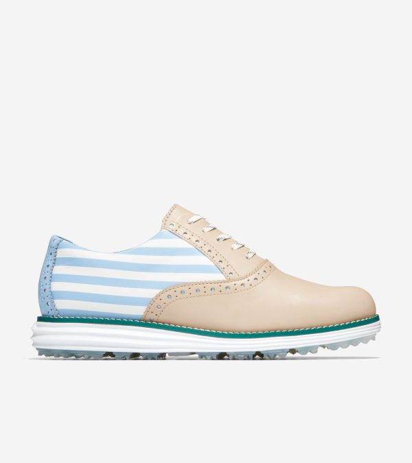 Cole Haan x Byrdie Golf Social Wear ØriginalGrand Shortwing Golf Shoe on Sale