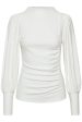 Gestuz - Samurillygz Back Emb Tee - 110601 Bright White For Cheap