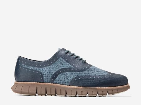 Men s ZERØGRAND Remastered Embrostitch Wingtip Oxfords Supply