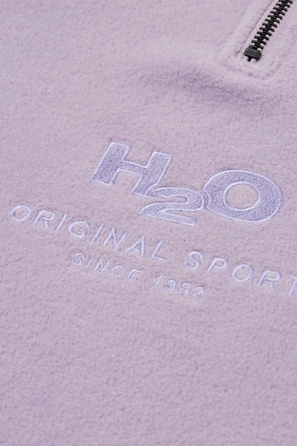 H2O - Blåvand II Fleece Half Zip - Lilac For Discount