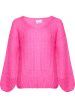 Noella - Joseph Knit Sweater - 031 Bright Pink Online Sale