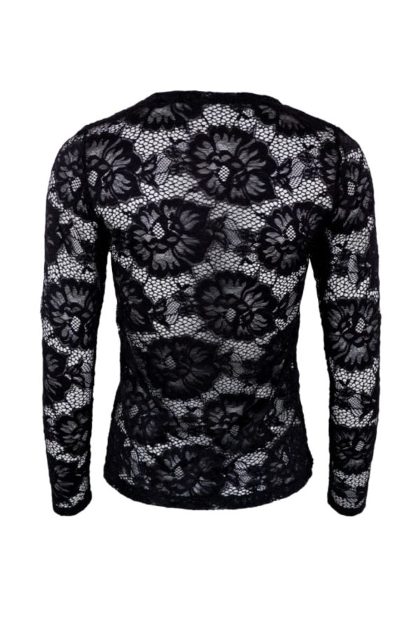 Black Colour - Bcgigi Lace Blouse - Black Flower Online Sale