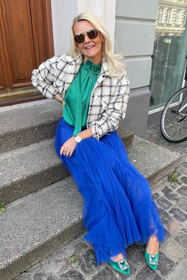 Emm Copenhagen - Daisy Skirt - Electric Blue Sale