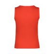 DELILAH RED VEST on Sale