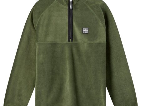 H2O - Sejerø Fleece Half Zip - Army For Discount