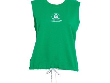 POPPY EMERALD VEST WITH DRAW CORD Sale