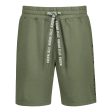 HUNTER MENSWEAR JOGGER SHORTS FATIGUE GREEN Fashion