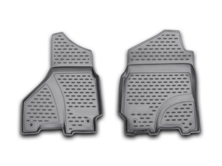 Westin 2002-2012 Dodge Ram Crew Cab Profile Floor Liners Front - Black Hot on Sale