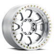 Raceline RT260M Avenger 20x10in   6x135 BP   -25mm Offset   87.1mm Bore - Machined Beadlock Wheel Fashion