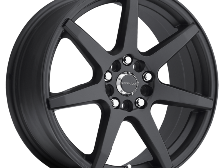 Raceline 131B Evo 17x7.5in   5x112 5x120 BP   20mm Offset   74.1mm Bore - Satin Black Wheel Hot on Sale